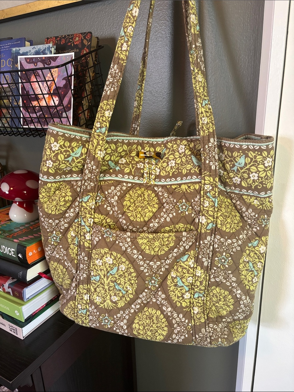 Vera Bradley Sitting in a Tree Toggle Tote
